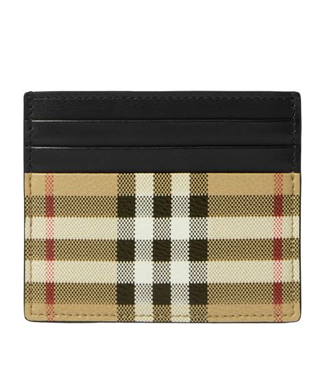 burberry card case ebay|Burberry check card case.